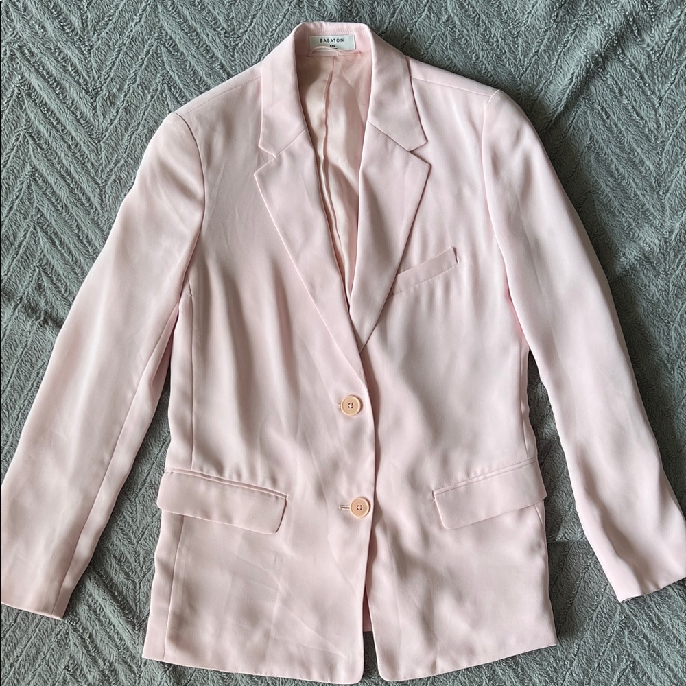 Babaton Soft Pink Blazer